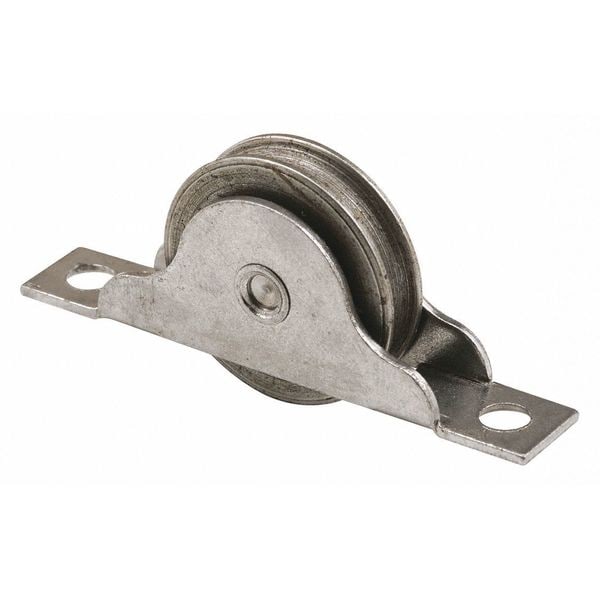 Wood Closet Door Roller, 1 in. Concave Roller, Bottom Mount (2 Pack)