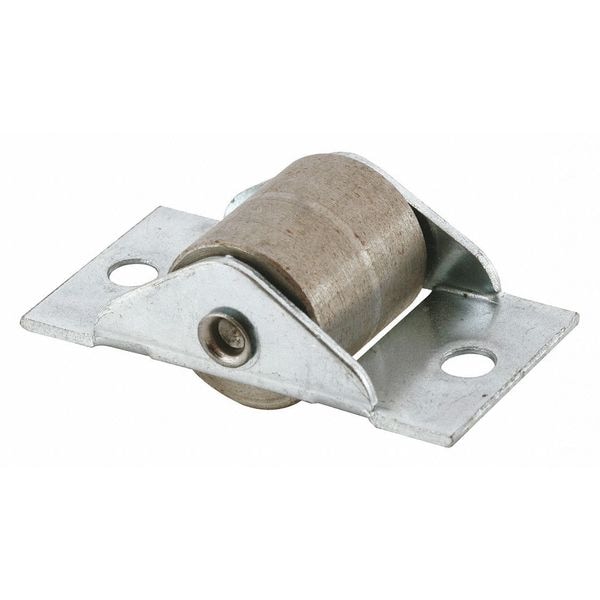 Wood Closet Door Roller, Insert Style, 3/4 in. Flat Roller (2 Pack)