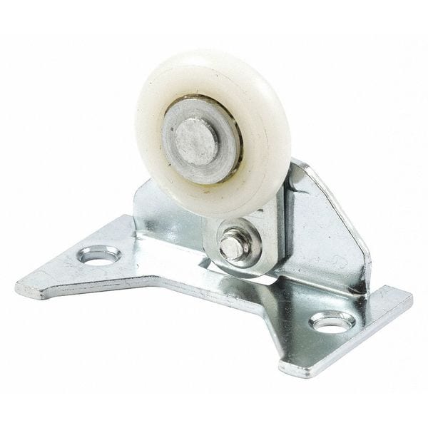 Pocket Door Roller Assembly, 1-1/4 in., Plastic, Convex, Steel Ball Bearings (Single Pack)