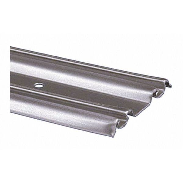 Bypass Mirror Door Bottom Track, 72 in., Roll-Formed Steel, Champagne (Single Pack)
