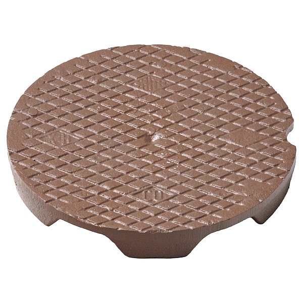Floor Cleanout, Cast Iron, Round, 1-1/2" H