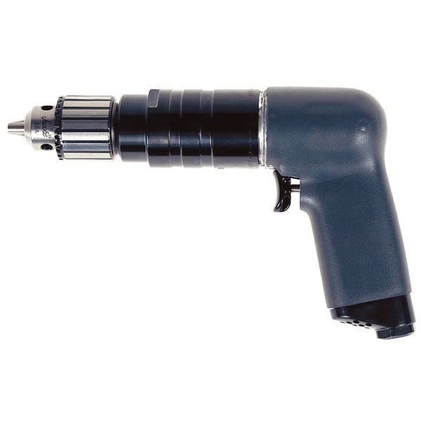 Air Drill, Pistol Style, 1/4" Chuck