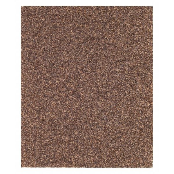 Sanding Sheet, 11" L, 9" W, Medium, P60 Grit, PK50