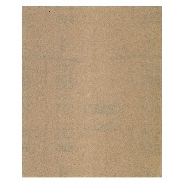 Sanding Sheet, 11" L, 9" W, Very Fine, PK100