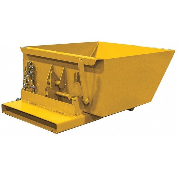 Self-Dumping Hopper, 6.8 cu. ft. Cap.
