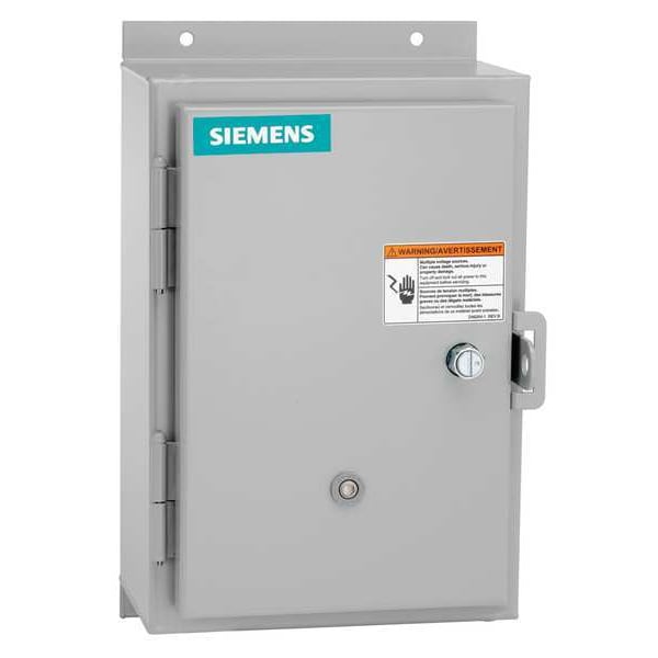 NEMA Magnetic Motor Starter, Non-Reversing, 1NO, 120V AC, 3 P, Screw