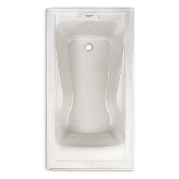 Deep Soak Bathtub, 60 x 32", White, 60" L, 32" W