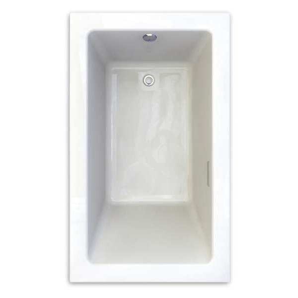 Studio Tub, Zero-Edge Pro, 60x36", White, 60" L, 36" W