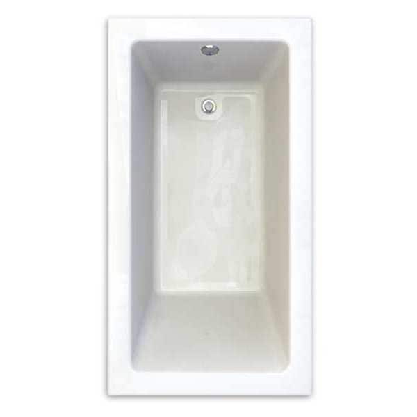 Studio Tub Zero-Edge, 66x36", White, 66" L, 36" W