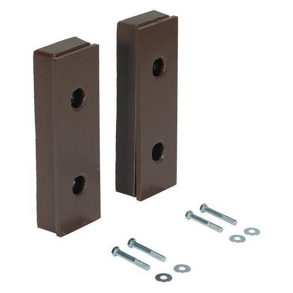 Steel Face Molded, Rubber Bumper, 2x16x5