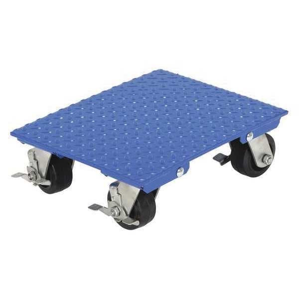Blue Steel Plate Dolly 1200 lb Capacity 14 x 18