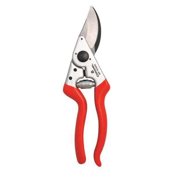 Hand Pruner, Bypass Blade, Aluminum Lightweight Forged Aluminum Handle, Rubber Grip