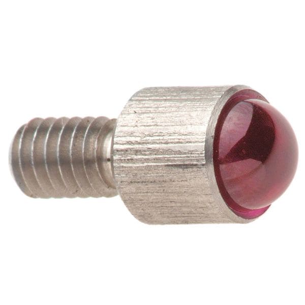 Ruby Contact Point, 2mm, 4-48