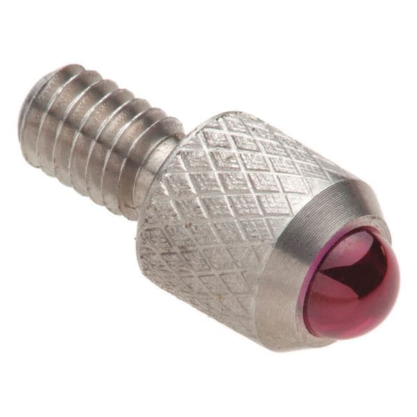 Ruby Contact Point, 3mm, 4-48