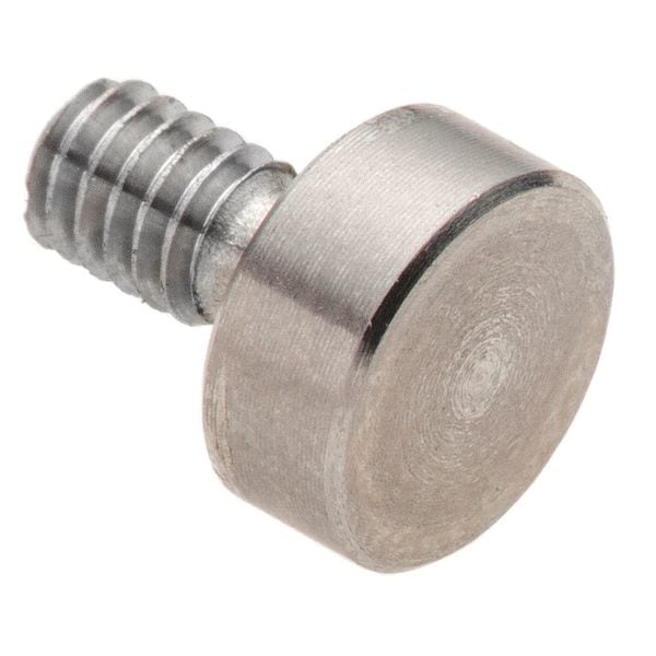 Flat Dial Indicator Contact, 1"Od, M2.5