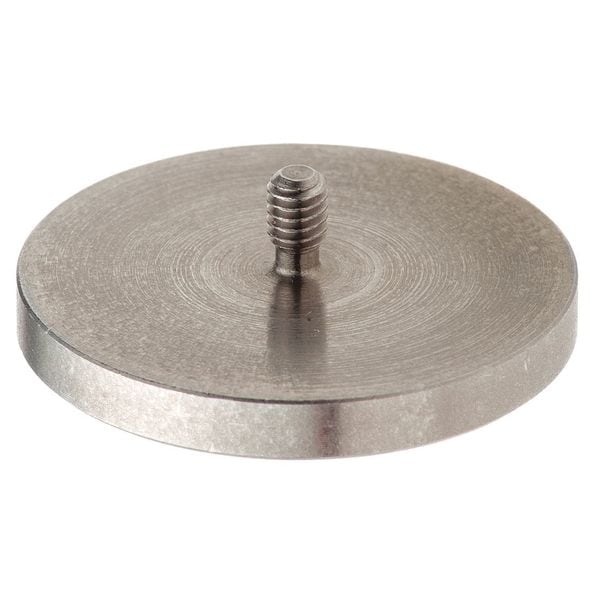 Flat Dial Indicator Contact, 1.5Od, 4-48