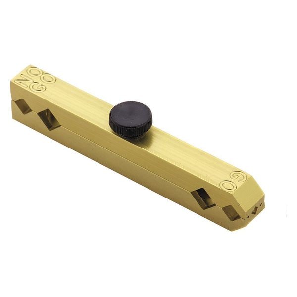 Pin Gage Handle, Aluminum, Yellow