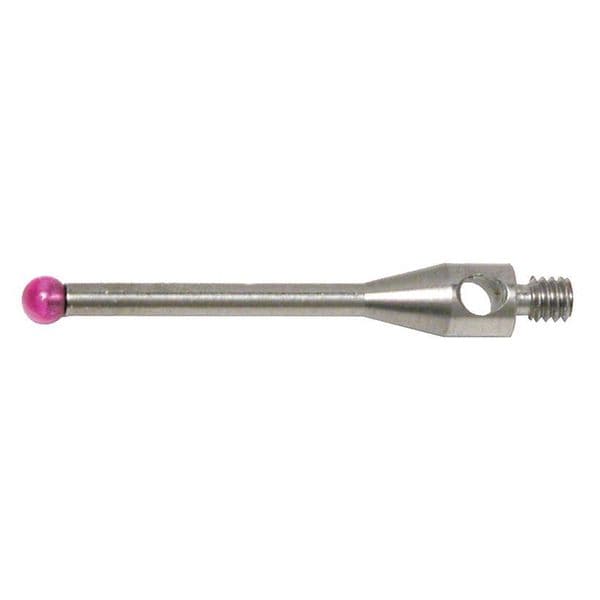 Cmm Tracer Tip, 1mm Ruby, 20mm, M2