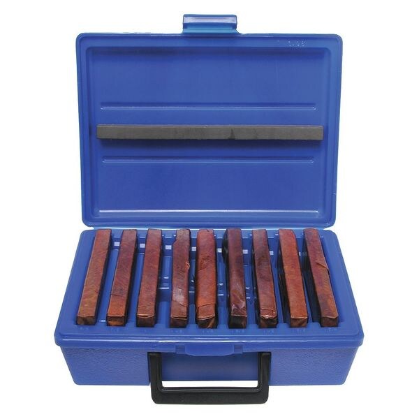 Parallel, 9 Pair Set, 1/4", Plastic Case