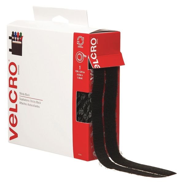 Tape Combo Packs 3/4"x15ft., 15', 3/4" W, Black