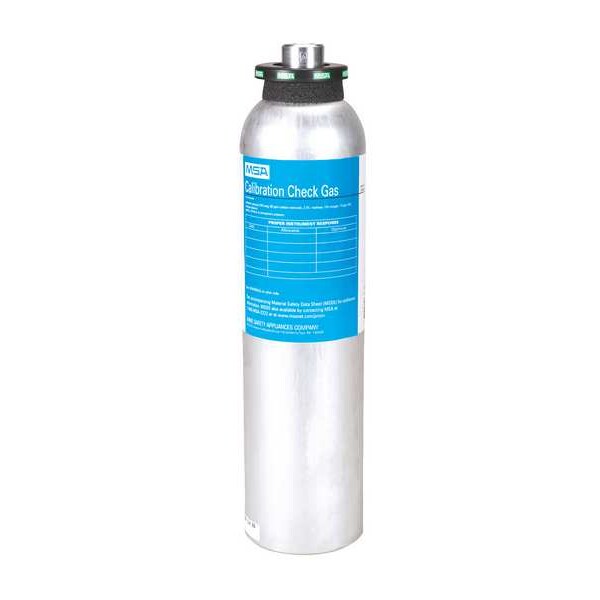 Calibration Gas, Carbon Monoxide, Hydrogen Sulfide, Methane, Oxygen, 58 L, RP Connection
