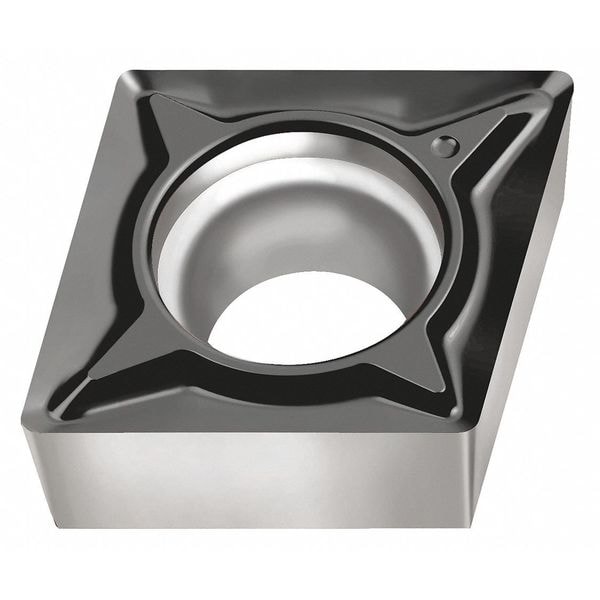 Diamond Turning Insert, Diamond, 2, CCGT, .2, Carbide