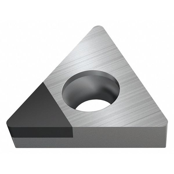 Triangle Turning Insert, Triangle, 3/8 in, TCGW, 0.4 mm, PCD