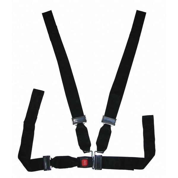 Strap, Black, 8 ft. L x 2-1/2" W x 3" H