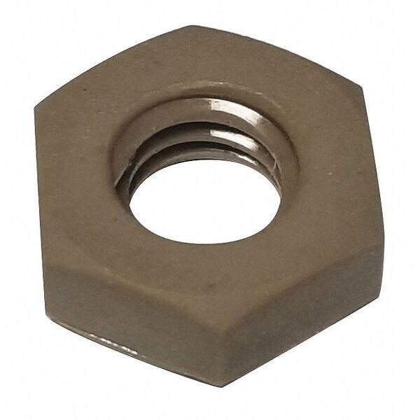 Hex Nut, M5-0.8, Peek, Not Graded, Plain, 10 PK
