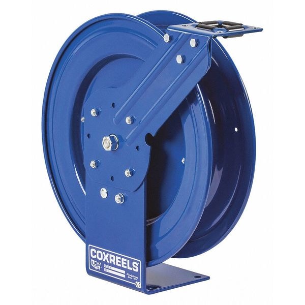 Spring Return Hose Reel, 3/8 in Hose Diameter, 35 ft Length, 300 psi Max. Pressure, Stainless Steel
