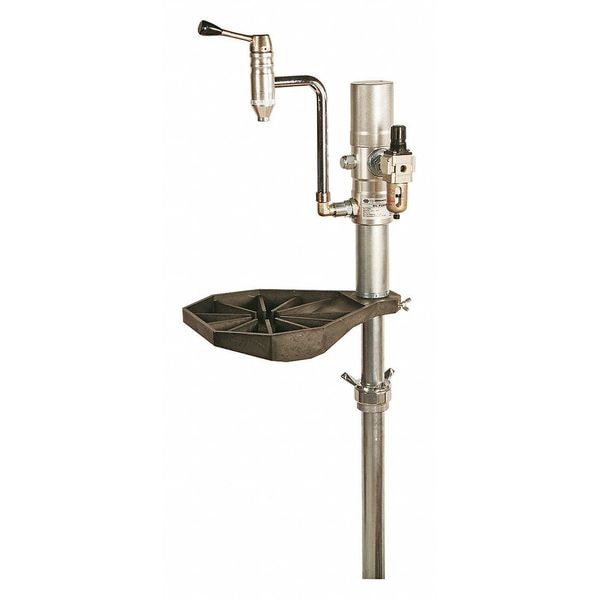 Air Drum Pump, 4 gpm, 120 psi, 1:1