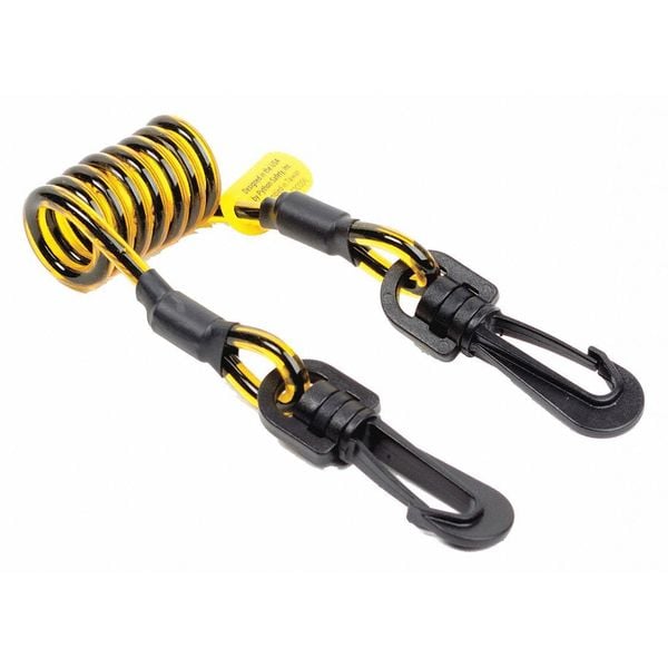 Clip2Clip Coil Tool Tether, PK10
