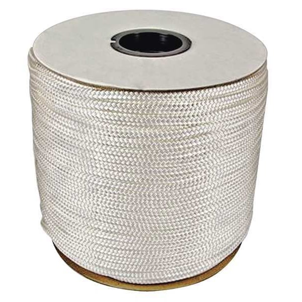 Rope, 600ft, Wht, 1400lb., Nylon