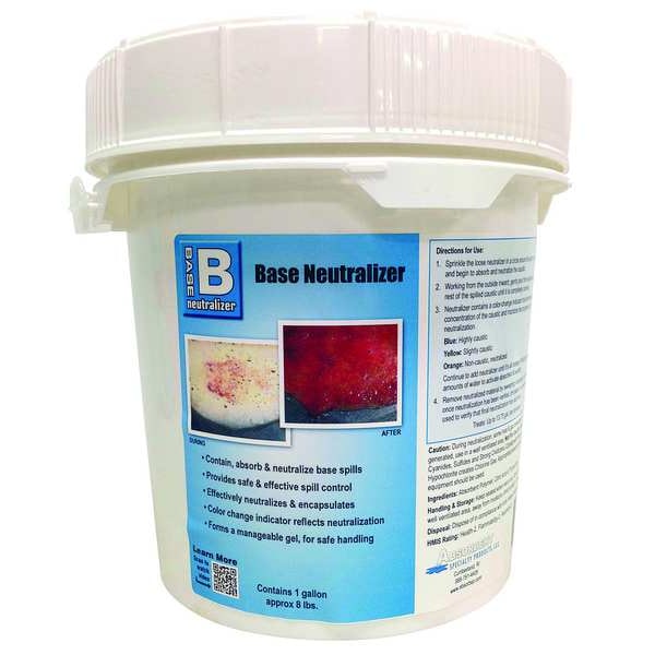 Base Neutralizer, 1 gal., Pail, Granular