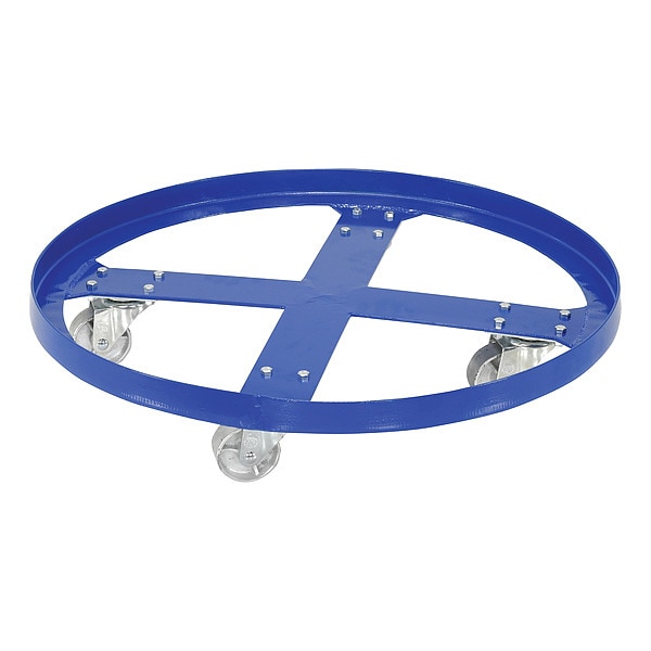 Drum Dolly, Blue, 28 in. dia, 1200 lb.