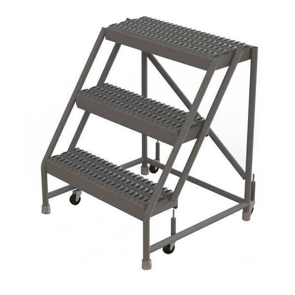 Rolling Ladder, Steel 3-Step