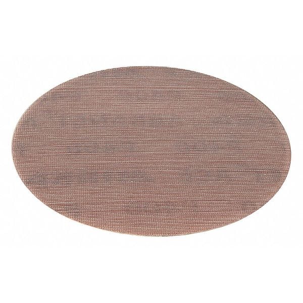 Hook-and-Loop Sanding Disc, 5 in Dia, Non-Vacuum, Ceramic, 320 Grit, Coated Type, Abranet Ace