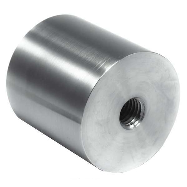 Round Standoffs, 1/2"-13 Thrd Sz, 1 in Bd L, 18-8 Stainless Steel Plain, 2 1/2 in OD