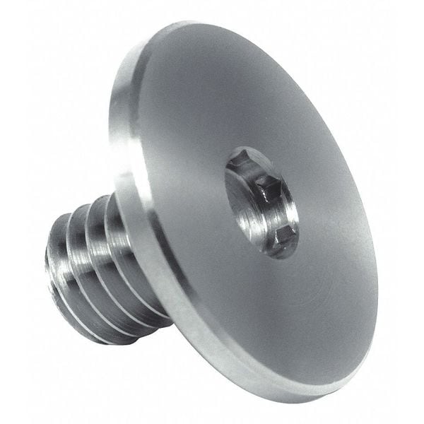 Binding Screw, 3/8"-16, Stainless Steel, Plain