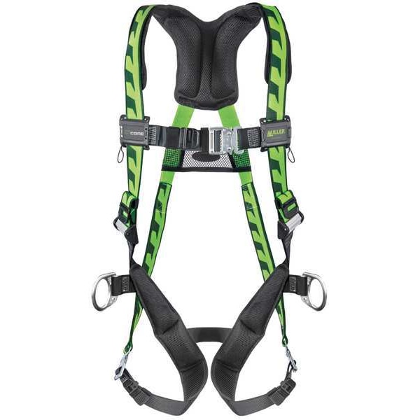 AirCore(TM) Full Body Harness, 2XL/3XL, 400 lb., Quick-Connect Chest/ Quick-Connect Leg Straps