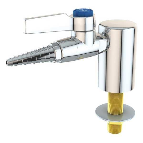 Ball Valve, Polished Chrome, 3/8" NPT
