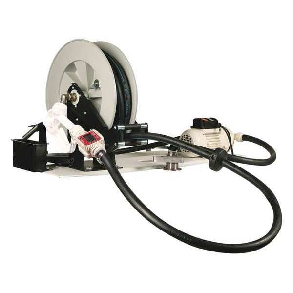 Electric Operated Drum Pump, 115VAC, 8 Max. Flow Rate , 1/10 HP, Polypropylene, 3/4" Inlet