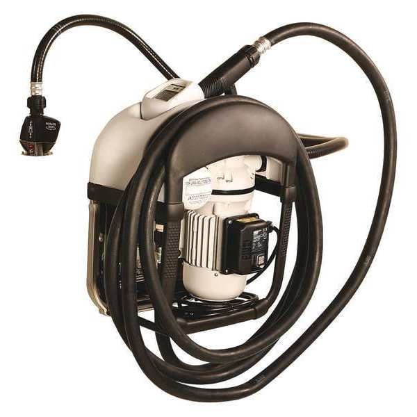 Electric Operated Drum Pump, 115VAC, 8 Max. Flow Rate , 1/10 HP, Polypropylene, 3/4" Inlet