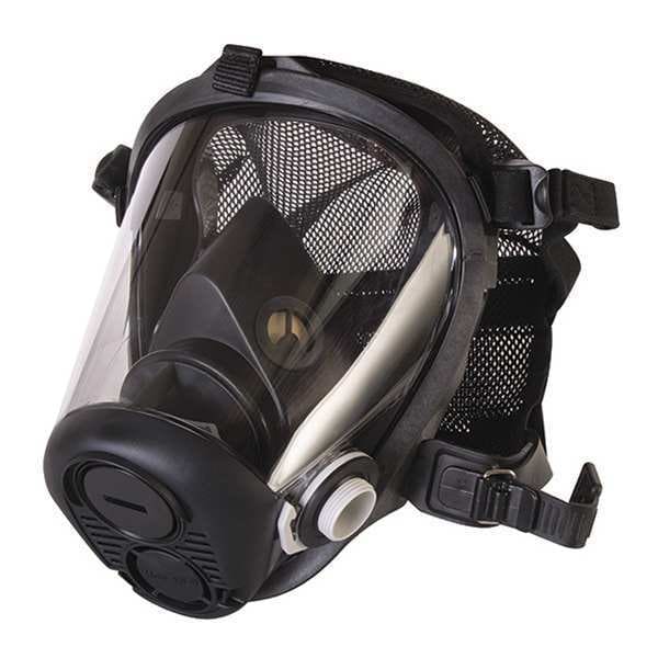 RU6500, Full Face Respirator, Silicone, 5 Suspension Points, L Mask Size, Not Rated