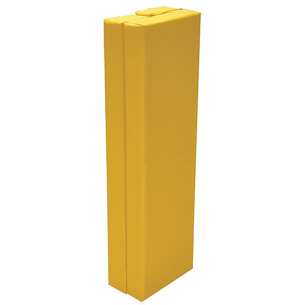 Column Protector, Yllw, 36inH, 10inW, I-Beam
