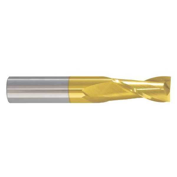 End Mill, 1/32 in.2 Flutes, TiN