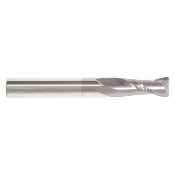 End Mill, 1/2 in., 2 Flutes, TiCN