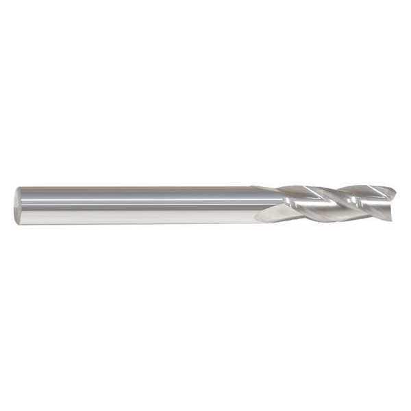 End Mill, 1 in.3 Flutes, Bright