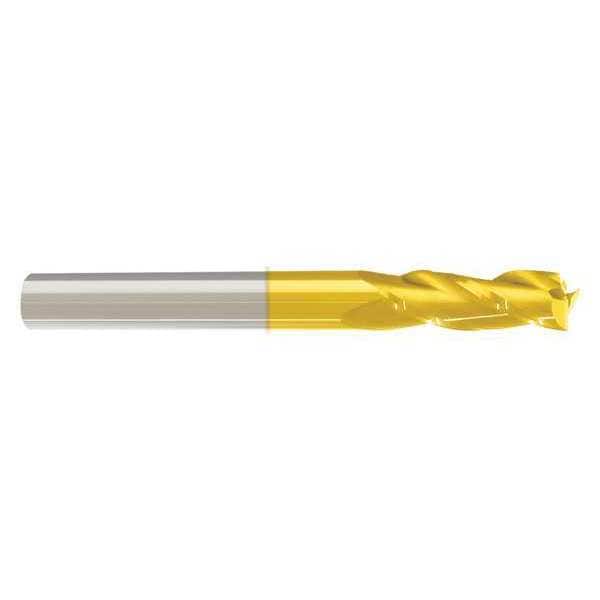 End Mill, 1/2 in.3 Flutes, TiN