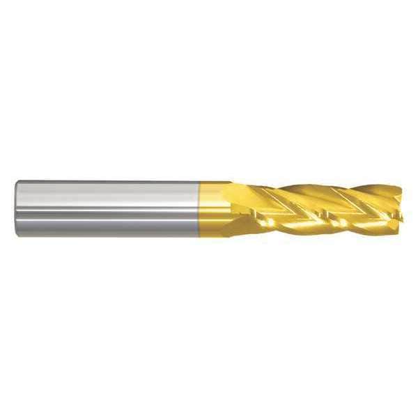 End Mill, 1/2 in.4 Flutes, TiN